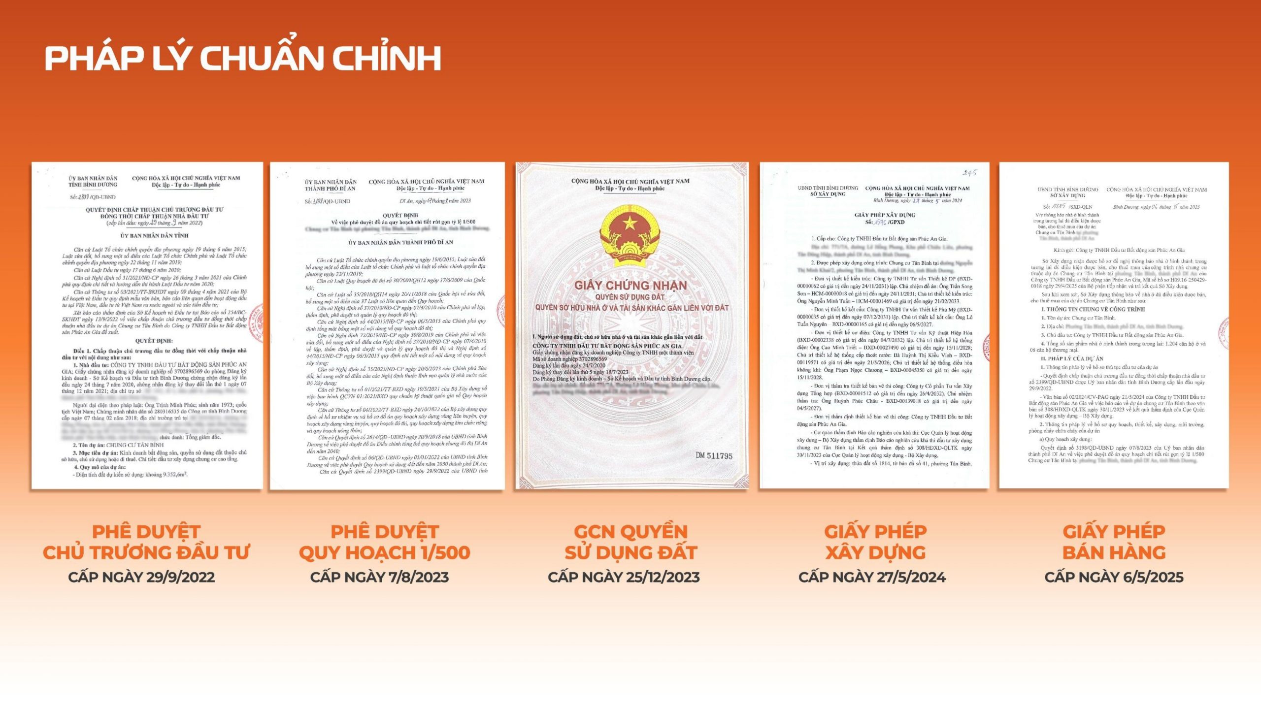 Pháp Lý Hoàn Thiện – Tiêu Chuẩn Pháp Lý Cao Nhất Cùa Dự Án